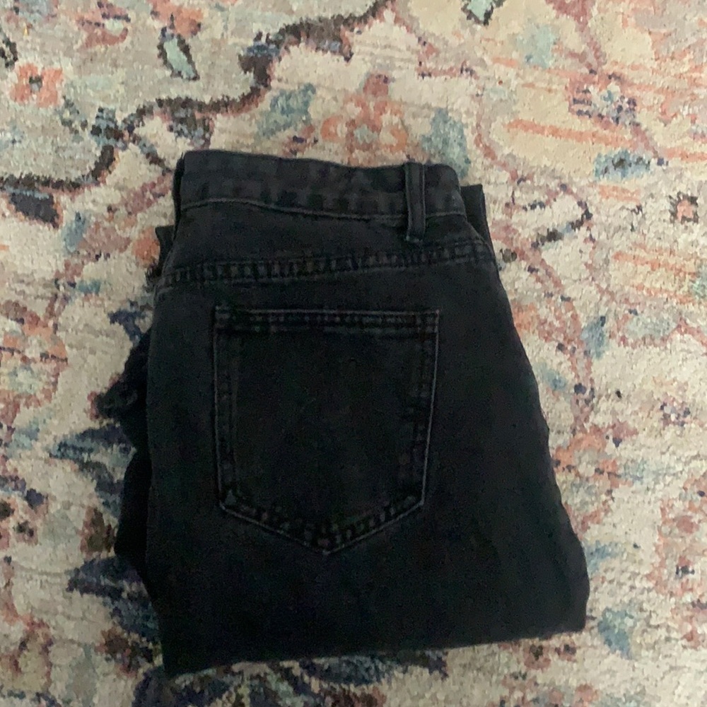 Black never worn baggy jeans